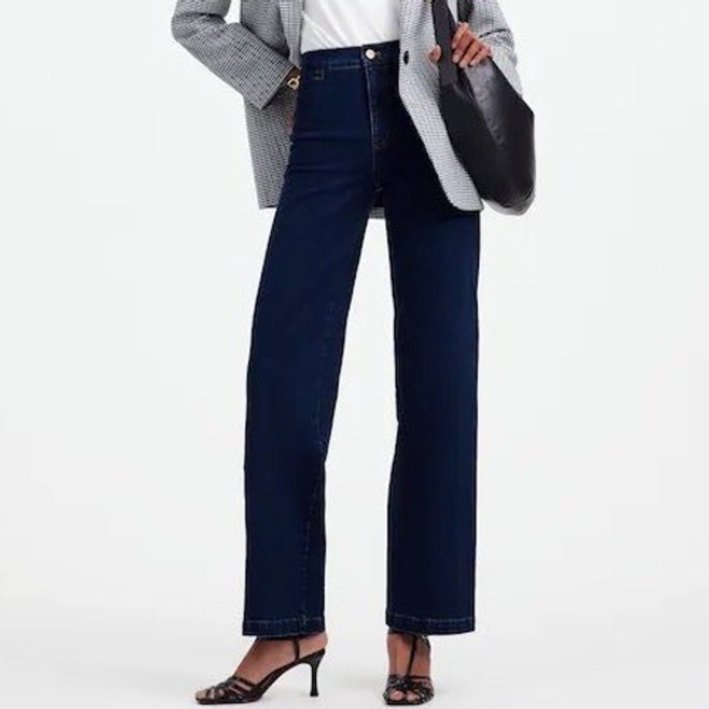 Madewell Emmett Wide-Leg Jeans Welt Pocket Edition Size 27